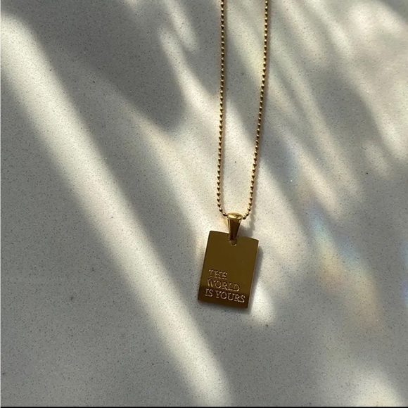 The World is Yours Necklace - Picture 1 of 1